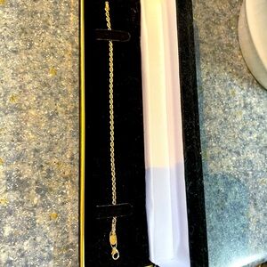 14k solid gold bracelet